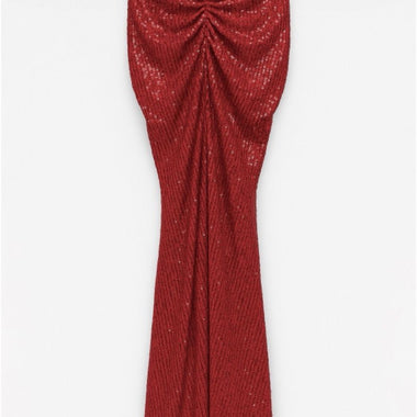 GONNA PAILLETTES DRAPPEGGIO