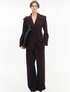 PANTALONE BORDEAUX