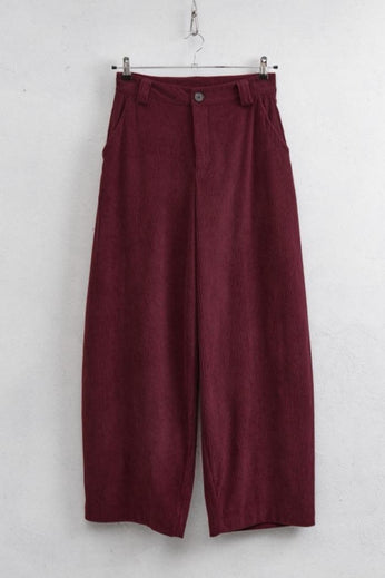 PANTALONE BALOON BORDEAUX