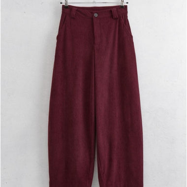 PANTALONE BALOON BORDEAUX