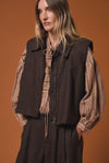 GILET CROP