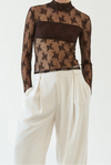 Top pizzo brown