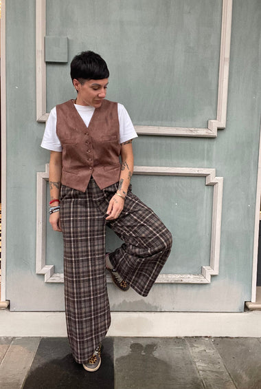 PANTALONE MISTO LANA