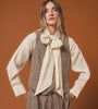 GILET MISTO LANA