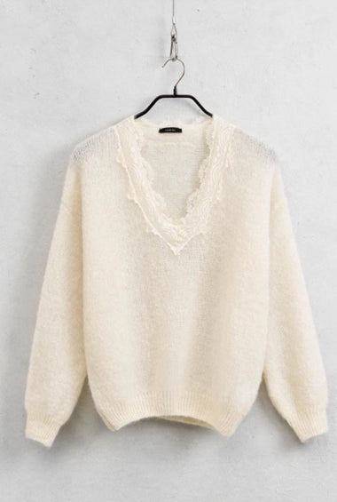 Pullover mohair