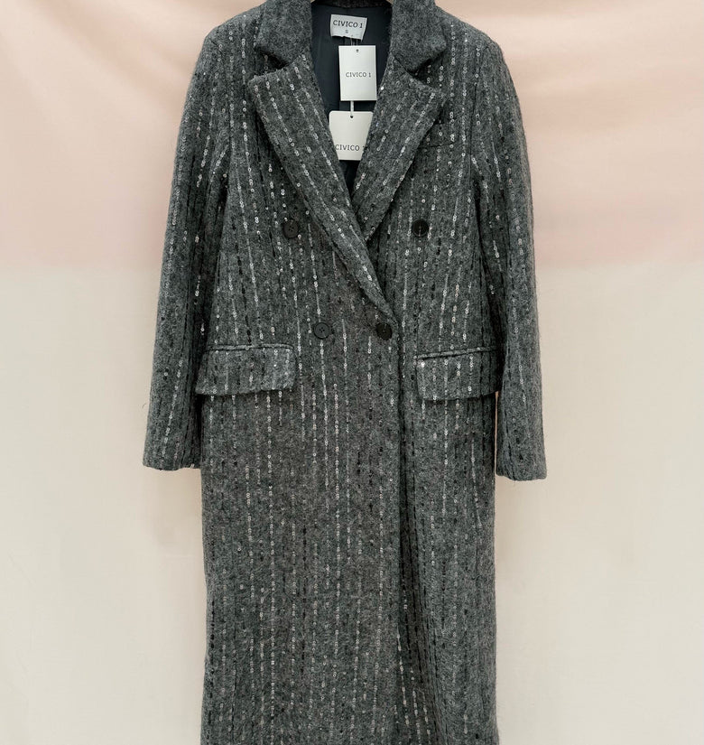 CAPPOTTO LANA GRIGIO