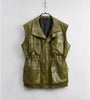 GILET IN ECO-PELLE