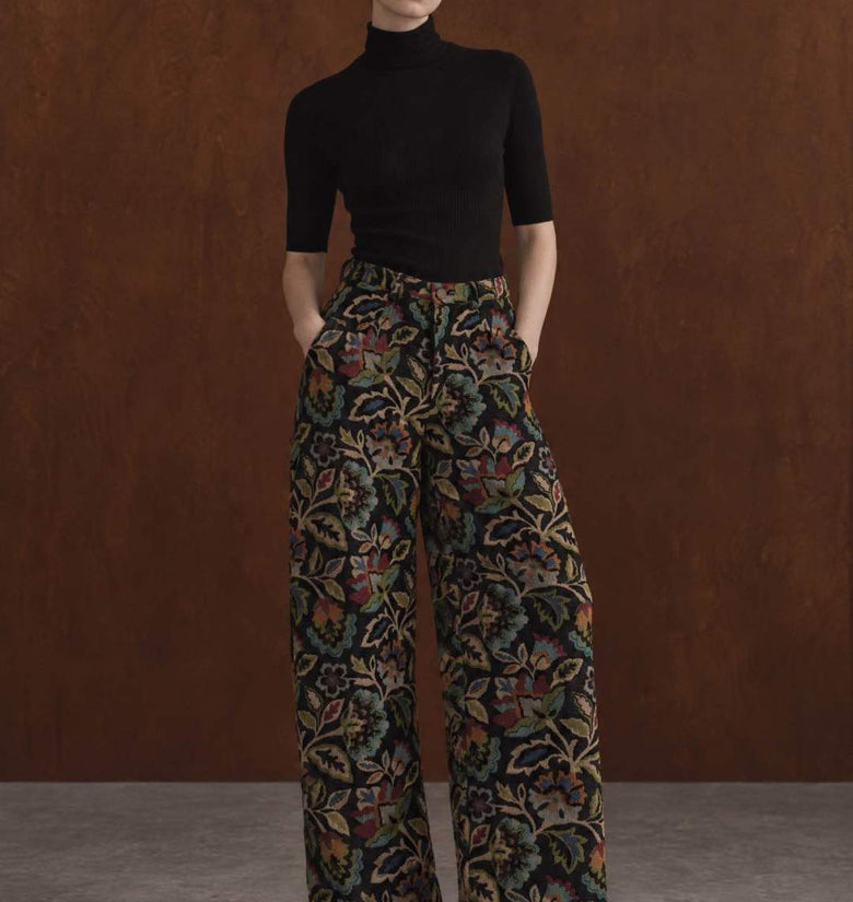 PANTALONE BROCCATO
