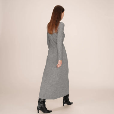 ABITO LUNGO GRIGIO