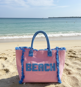 BORSA MARE CON FRANGETTE