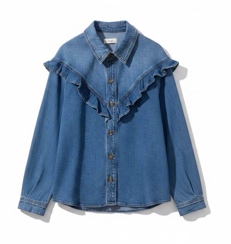 CAMICIA DENIM FRAPPA