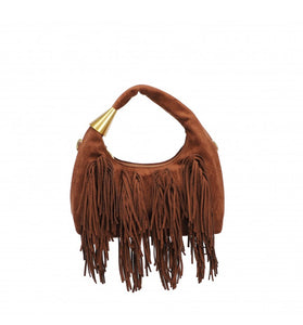 BORSA ECOPELLE FRANGE
