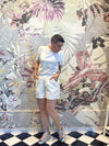 Short roselline white