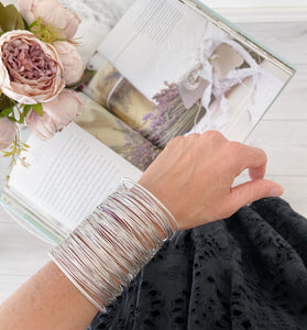 Bracciale rigido silver