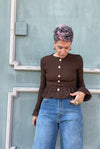 MAGLIA BRIGITTE MARRONE