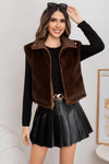 GILET ECO PELLICCIA VISONE