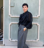 CAMICIA NERA FRAPPE