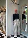 Pantalone fluido misto lino