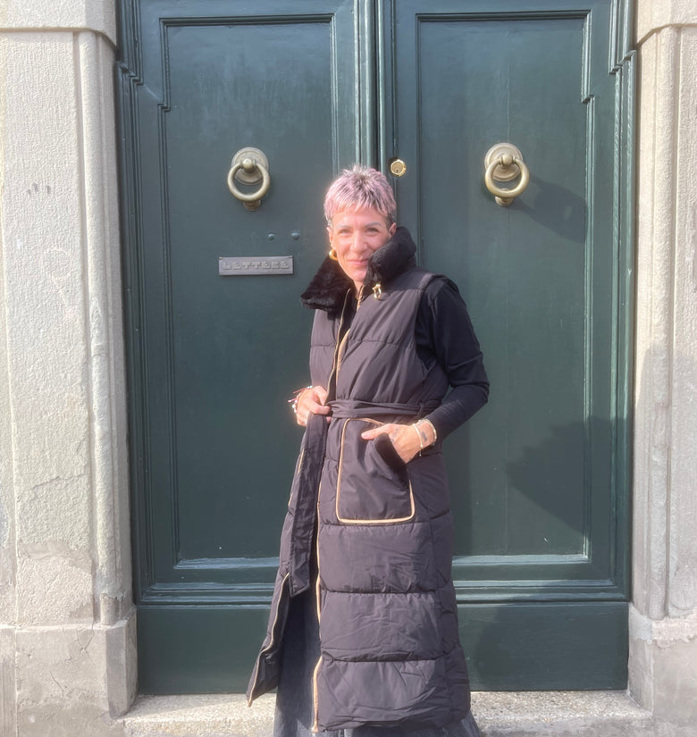 Gilet smanicato eco piuma
