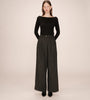 PANTALONE SARTORIALE GESSATO ANTRACITE