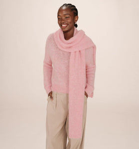 PULLOVER PINK ALPACA