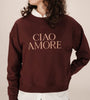 FELPA STAMPATA CIAO AMORE