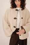 CAPPOTTO OVERSIZE PANNA