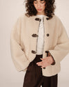 CAPPOTTO OVERSIZE PANNA