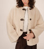 CAPPOTTO OVERSIZE PANNA