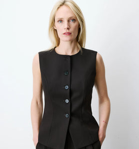 GILET SAMANTHA CHOCOLAT