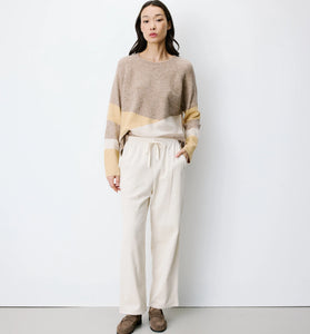 PANTALONE OLIMPIA PANNA
