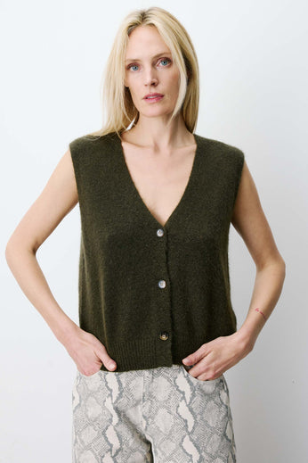 GILET LUSSY VERDE