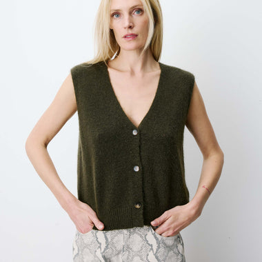 GILET LUSSY VERDE