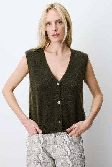 GILET LUSSY VERDE