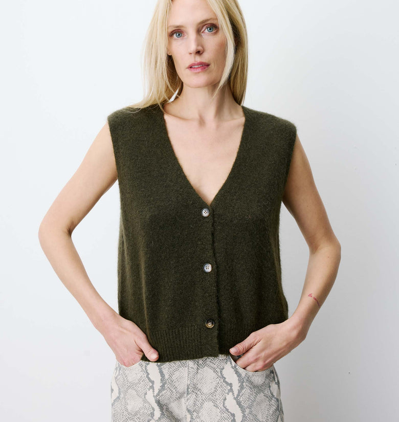 GILET LUSSY VERDE