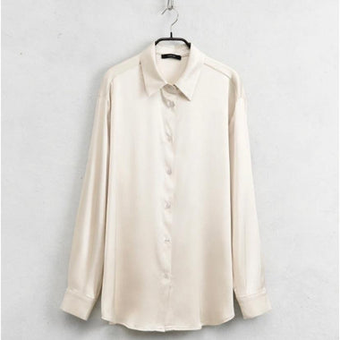 CAMICIA IN VISCOSA PANNA