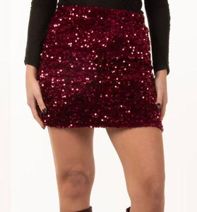 MINI GONNA PAILLETTES