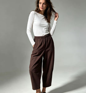 PANTALONE BEN MARRONE