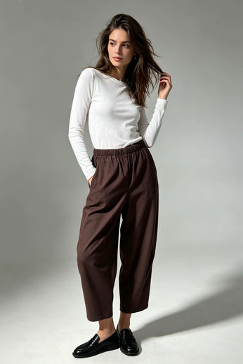 PANTALONE BEN MARRONE
