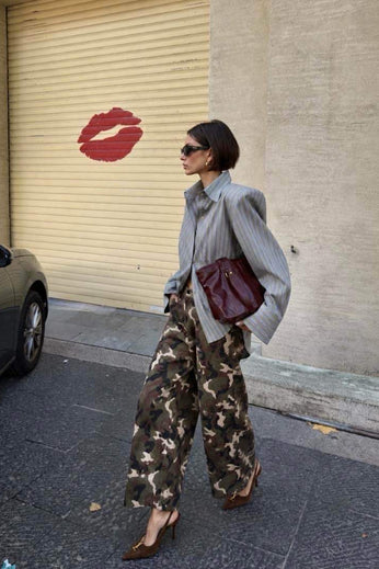 Pantalone fantasia militare