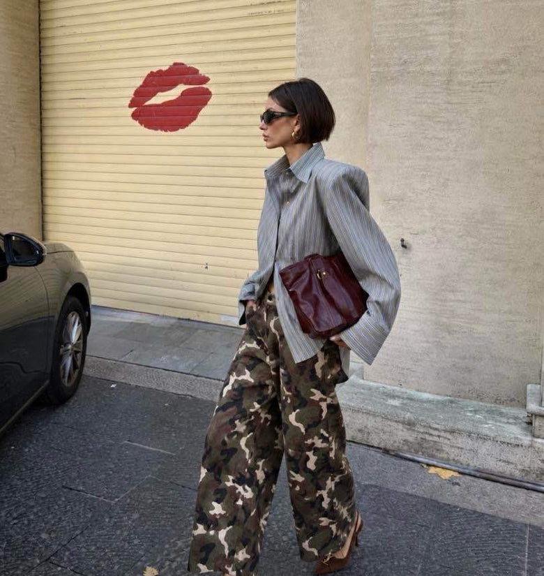 Pantalone fantasia militare