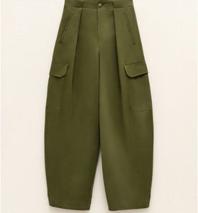 PANTALONE CARGO VERDE