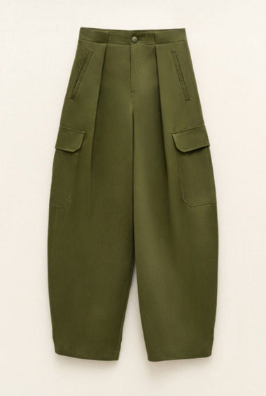 PANTALONE CARGO VERDE