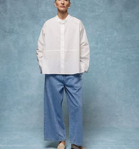 CAMICIA BIANCA MINIMAL