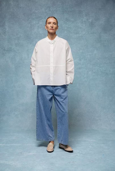 CAMICIA BIANCA MINIMAL