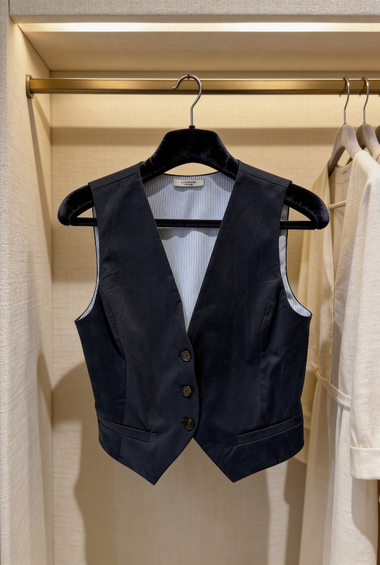 GILET BLU NAVY