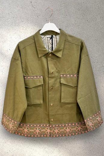 GIACCA CAMICIA RICAMO