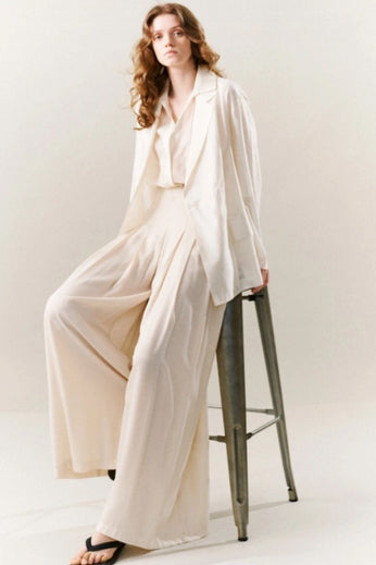 PANTALONE FLUIDO BURRO