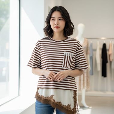 T-shirt righe