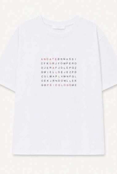 T-SHIRT 'ANDATE DALLO PSICOLOGO'